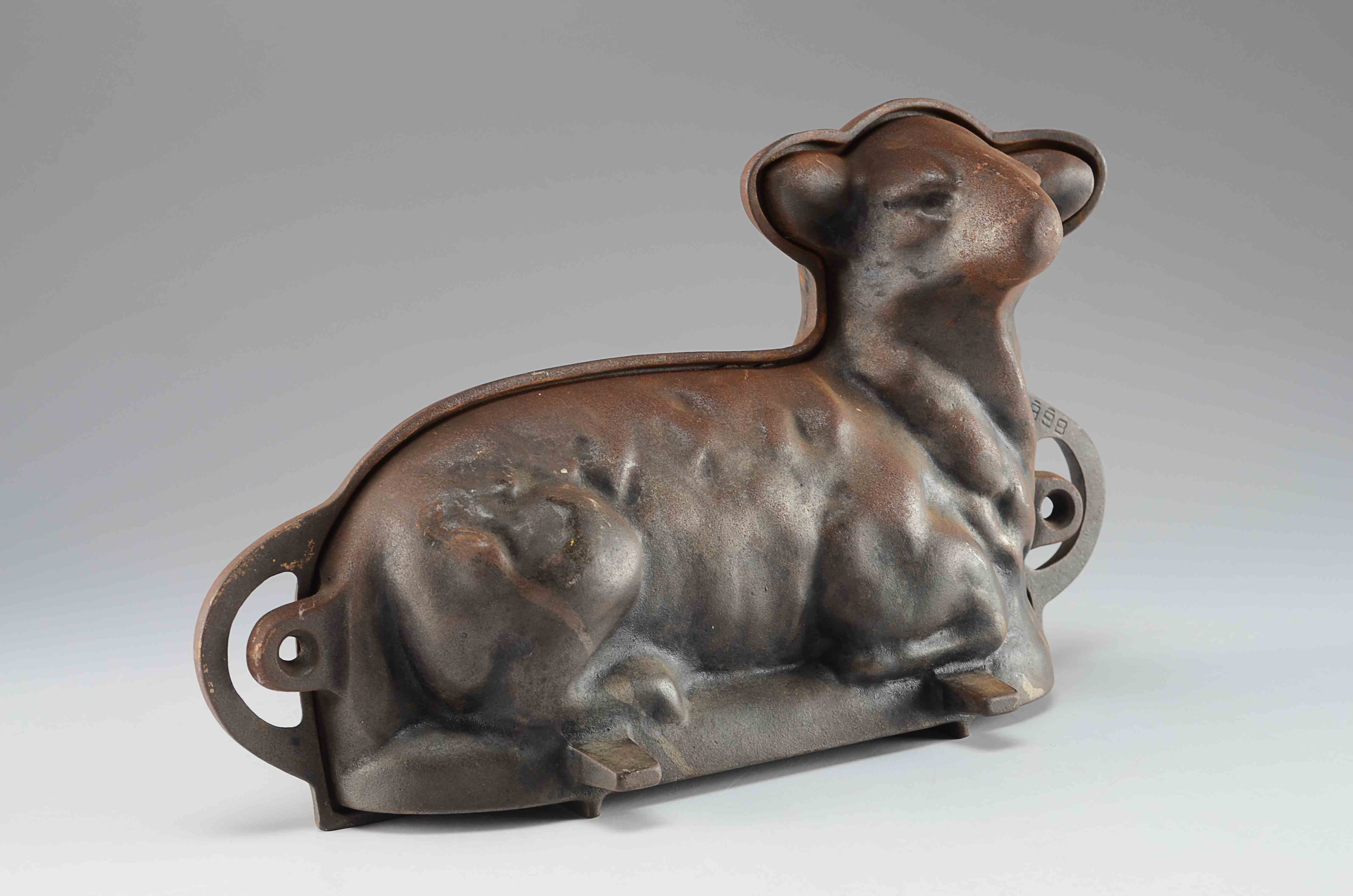 Griswold Cast Iron Lamb Cake Mold 866