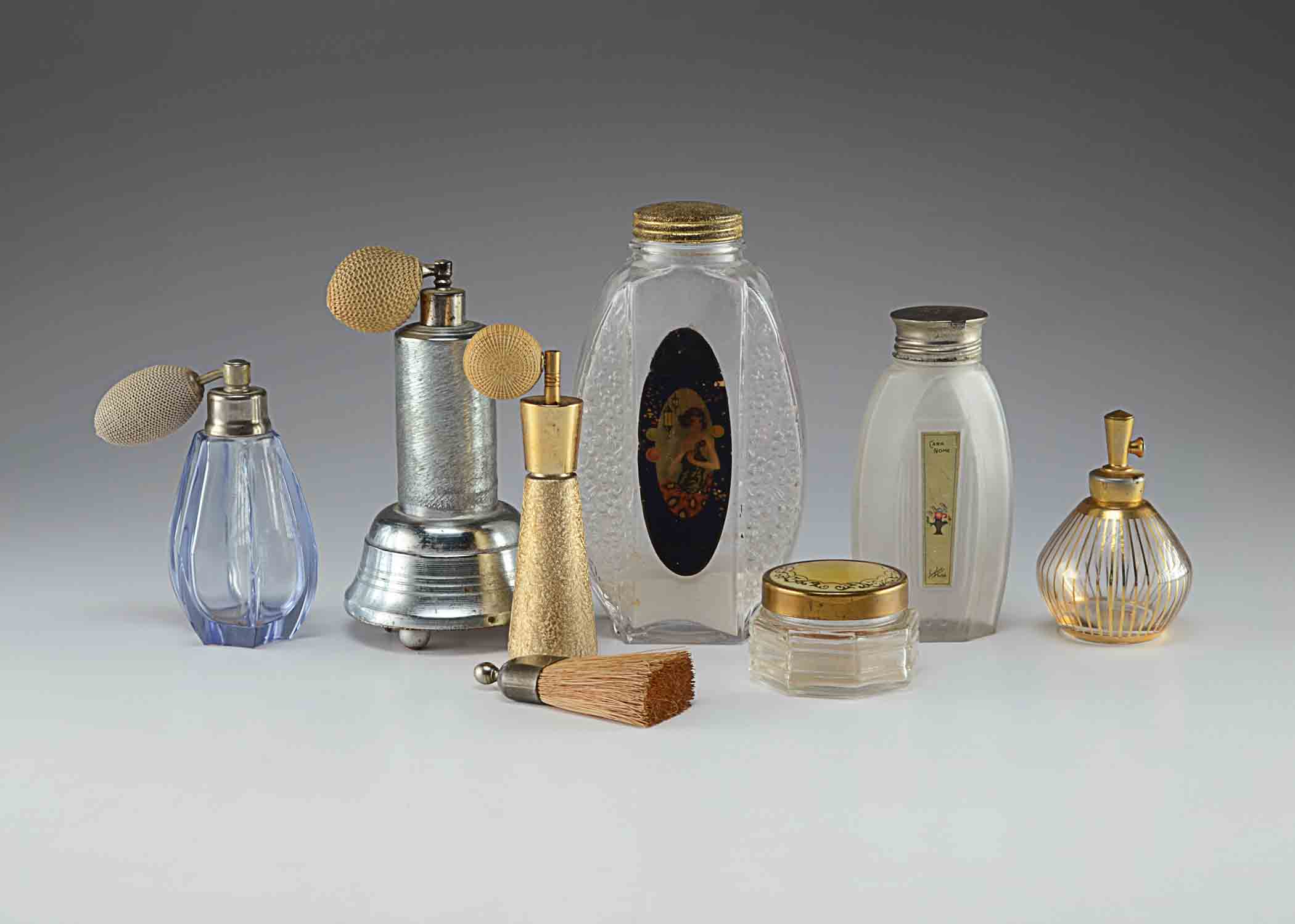 Collection of 1950's Perfume Bottles