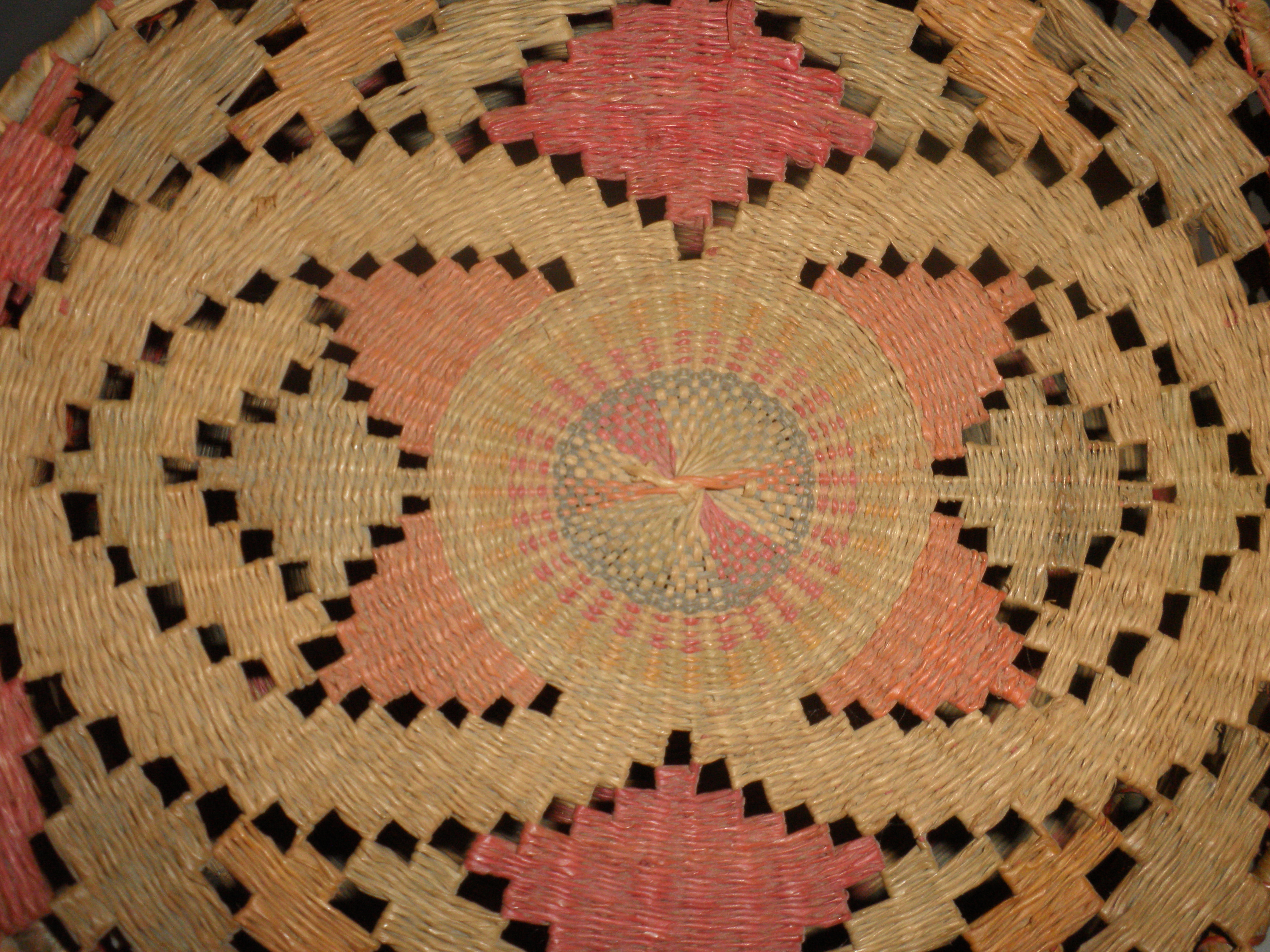 2 Vintage Native American Baskets