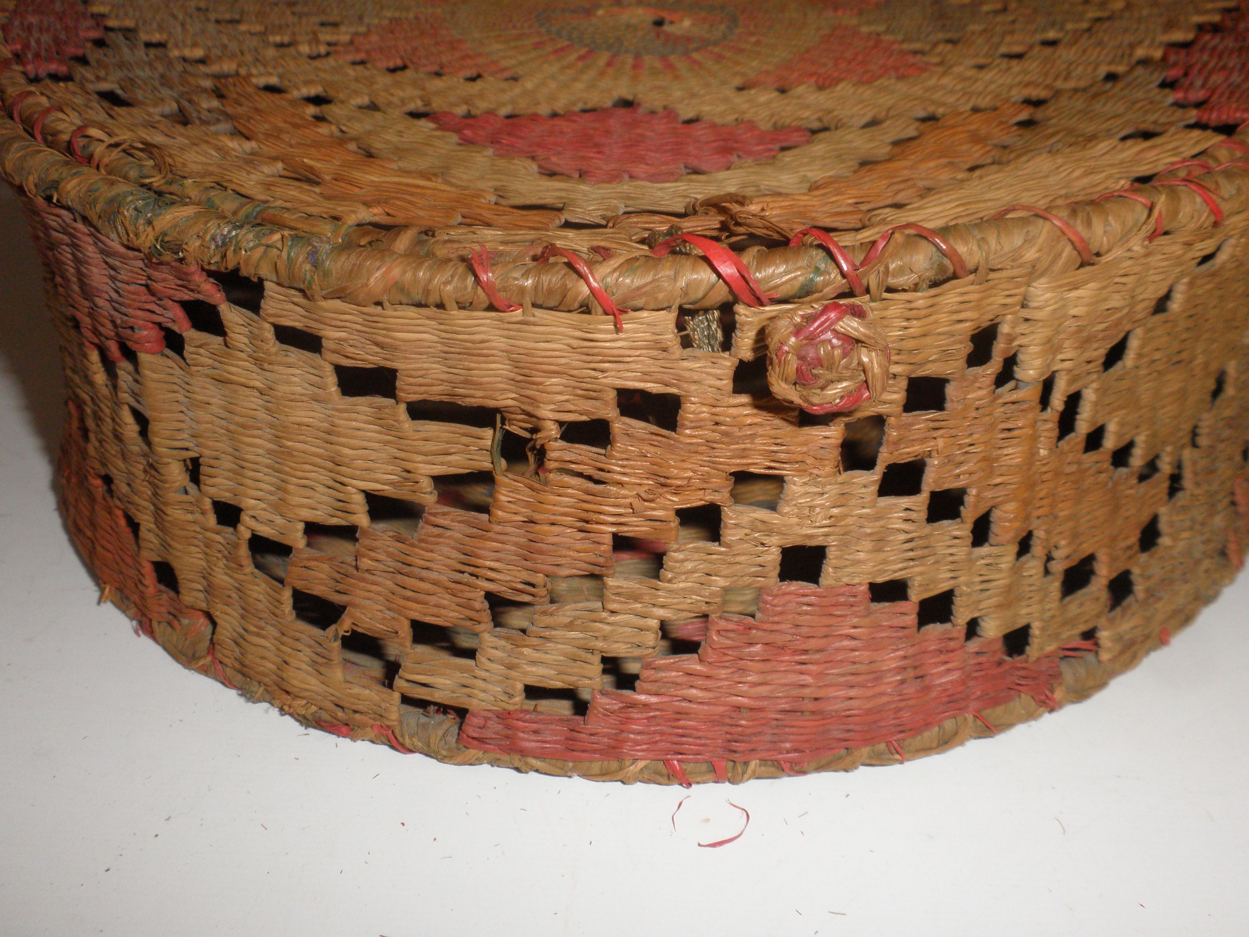 2 Vintage Native American Baskets