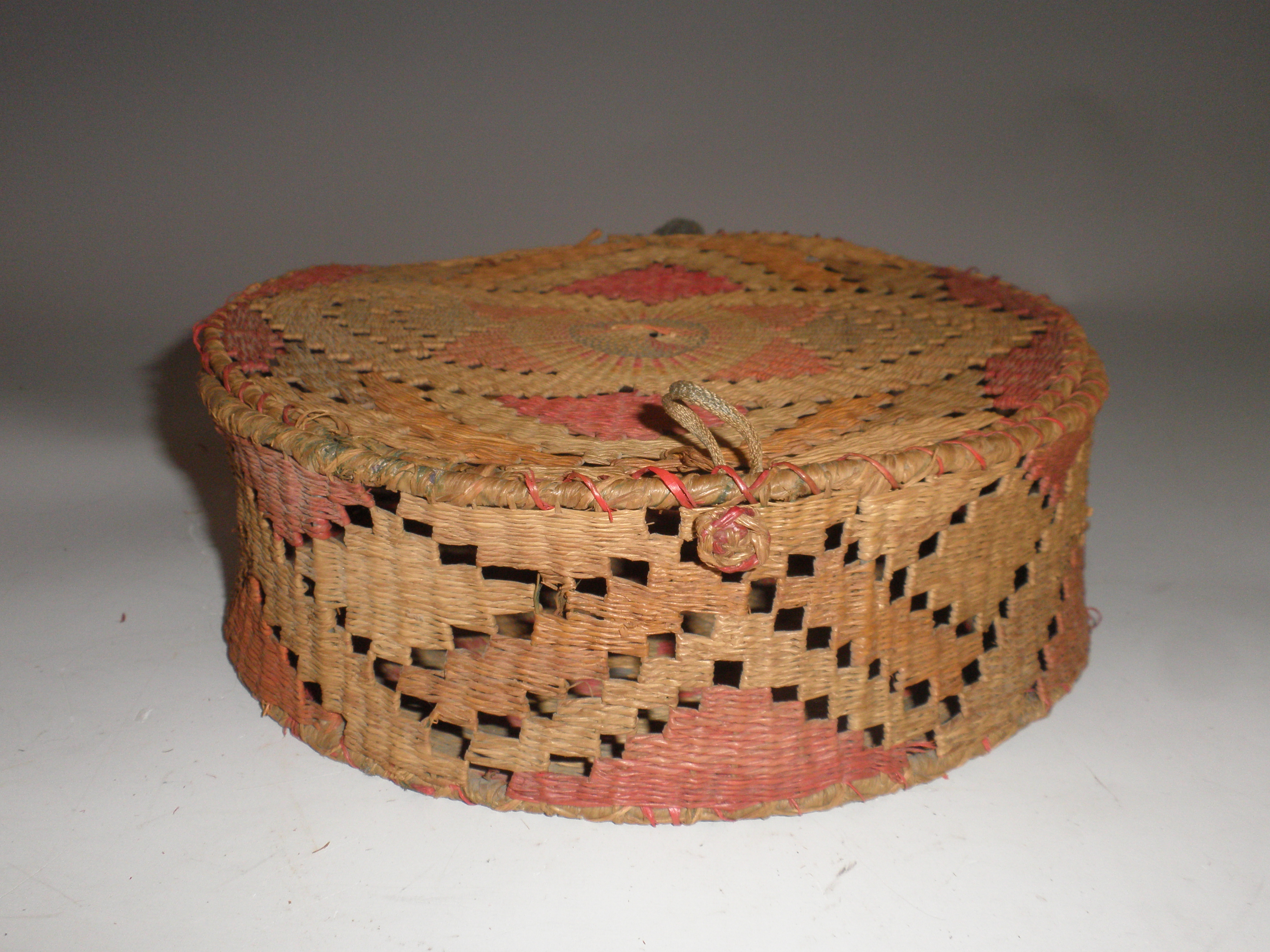 2 Vintage Native American Baskets