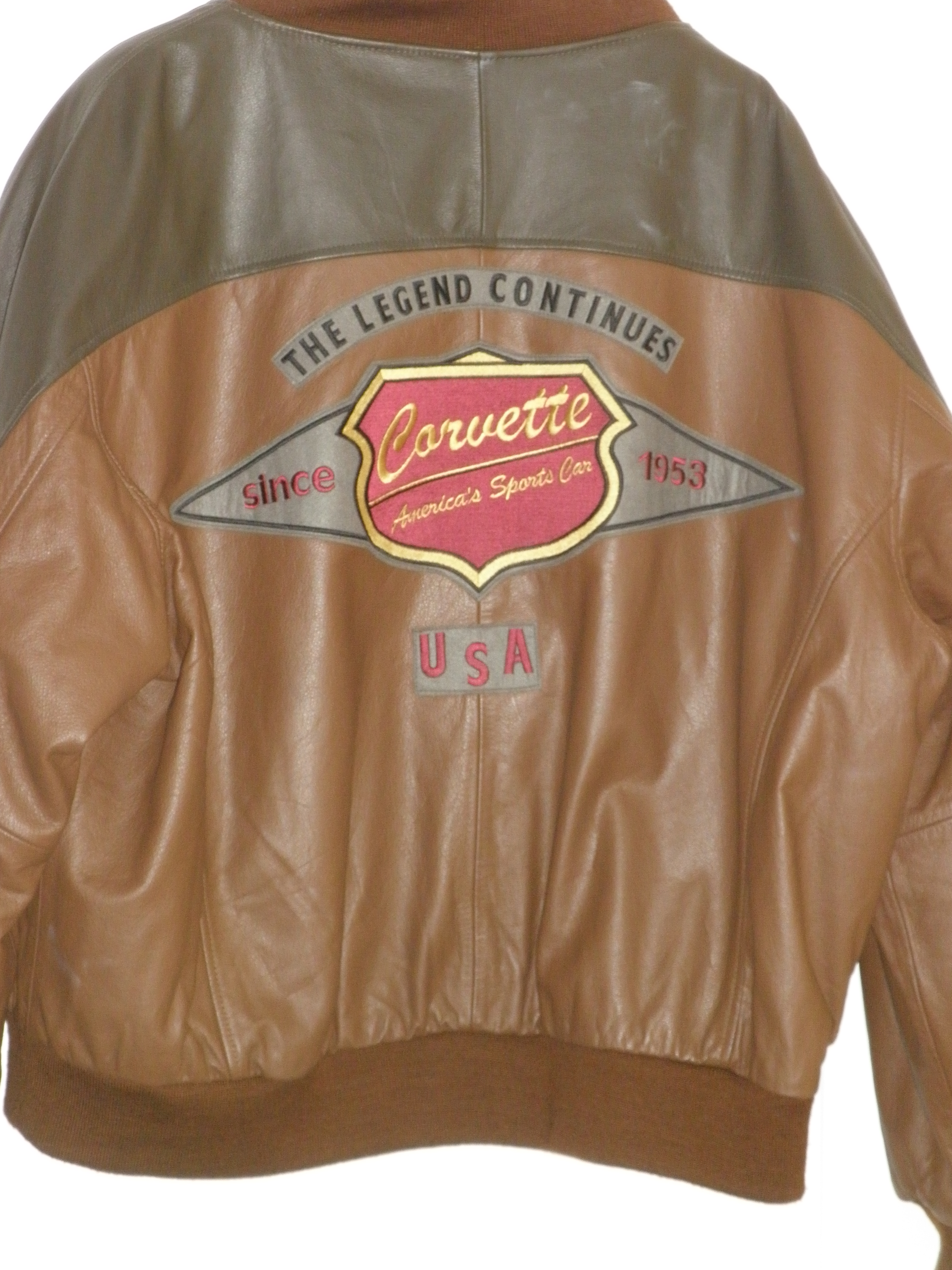 Mid-America Brand Men's Leather Corvette Jacket