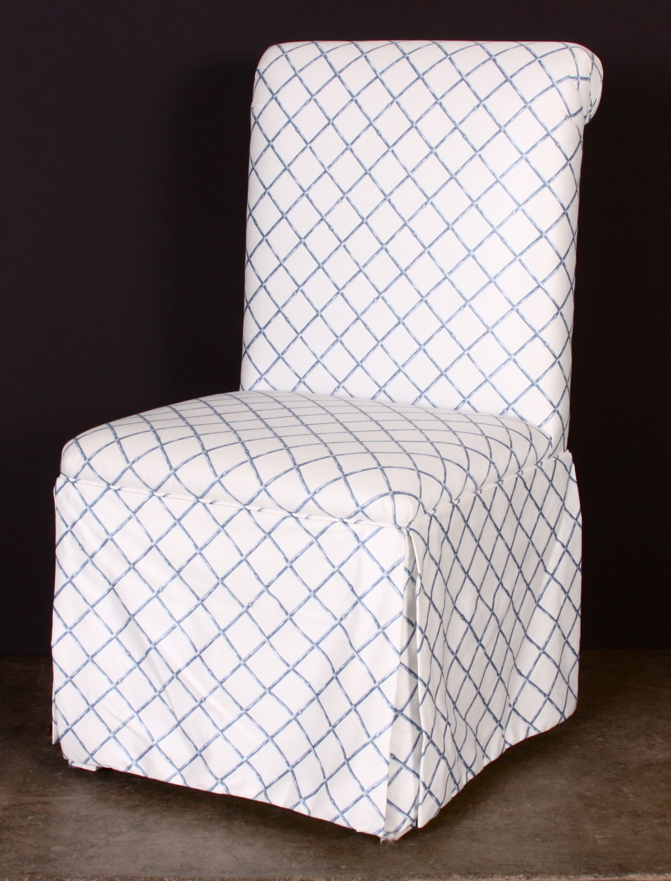 A Pair of Upholstered Side Chairs