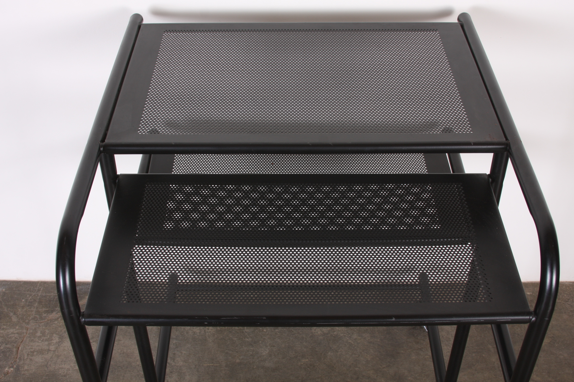 Black Metal Computer Desk