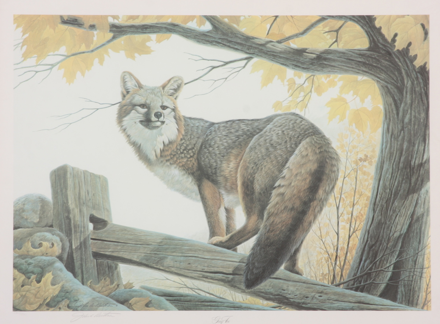 John A. Ruthven Limited Edition Photo Offset Lithography Print