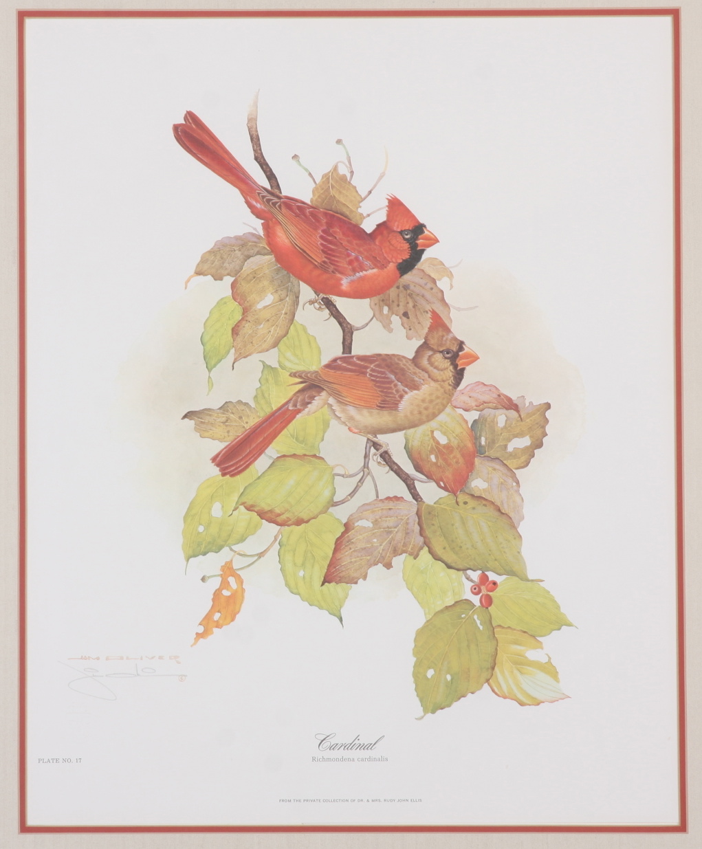 Original Jim Oliver Photo Offset Lithography Print