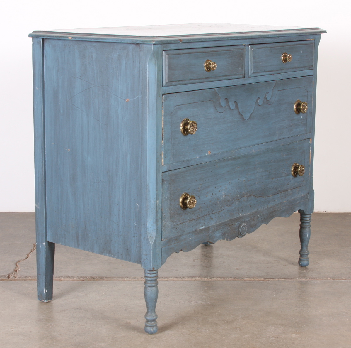 C. 1920's Oak Chest of Drawers