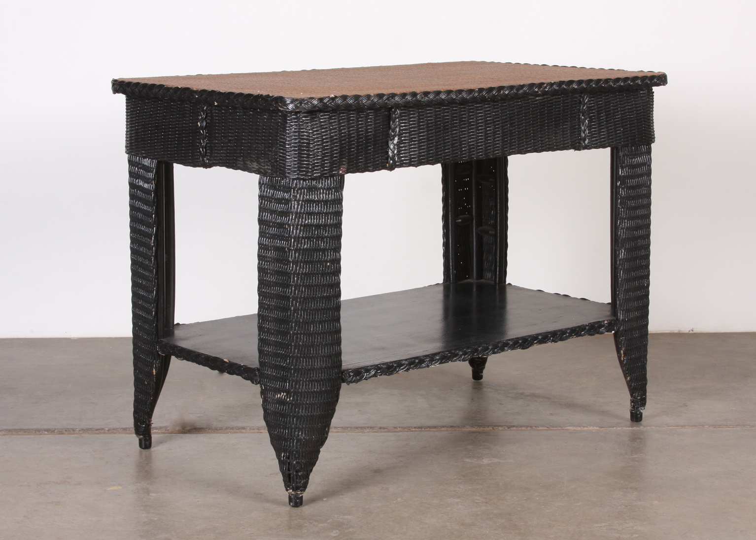 Large Wicker Table