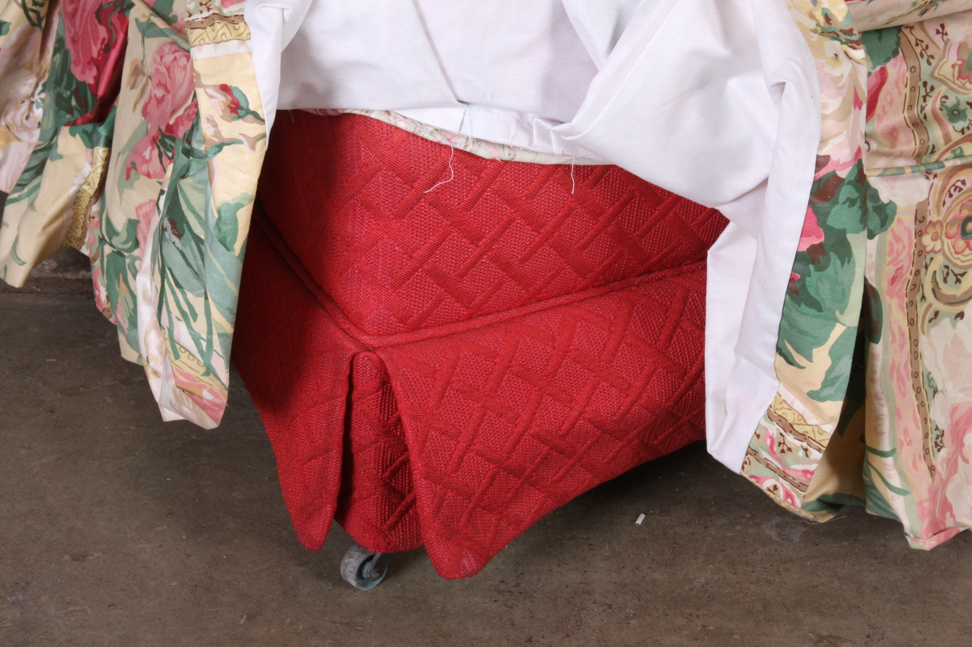 Armchair with Matching Footstool