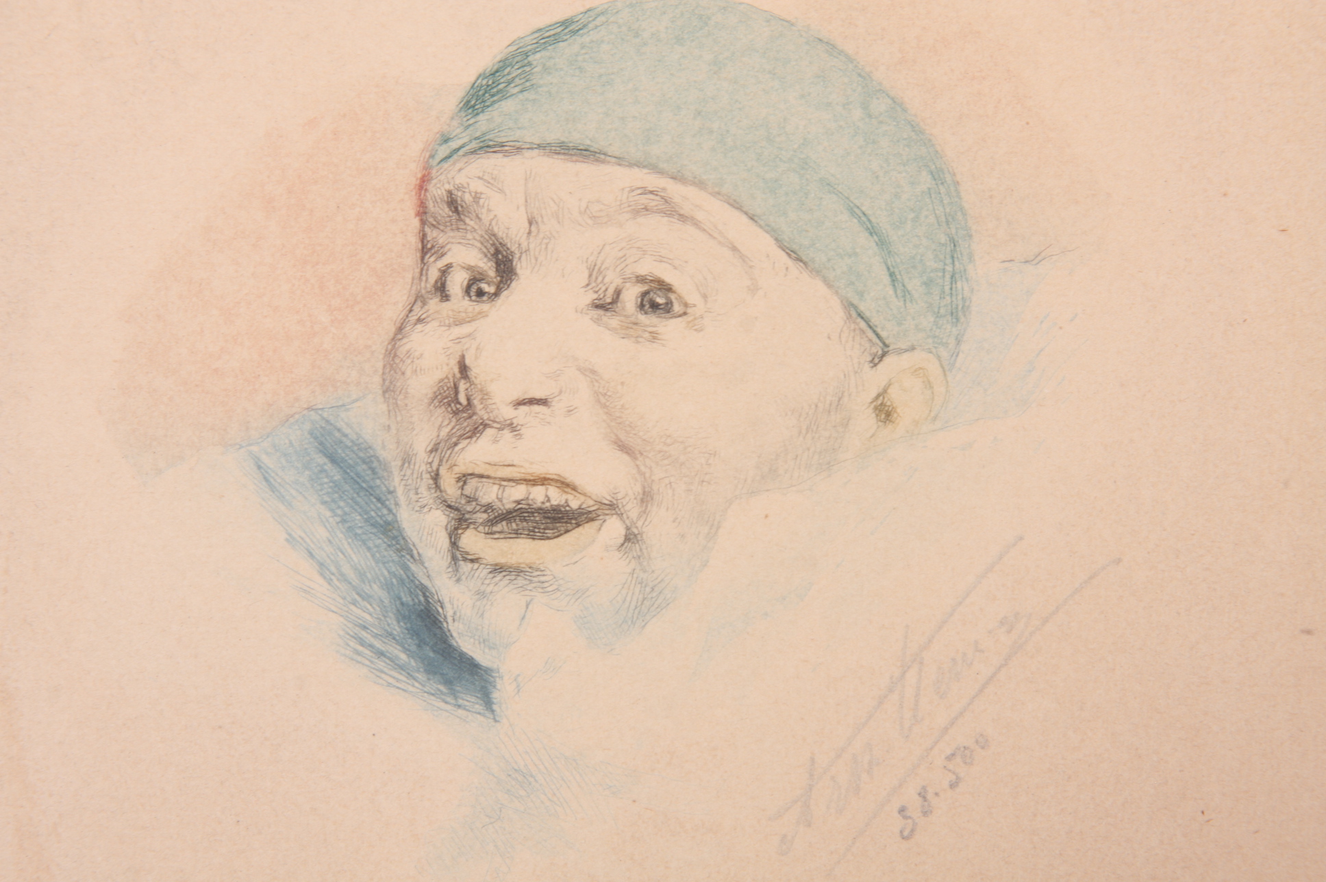 Seven Pieces of Assorted Unframed Artwork