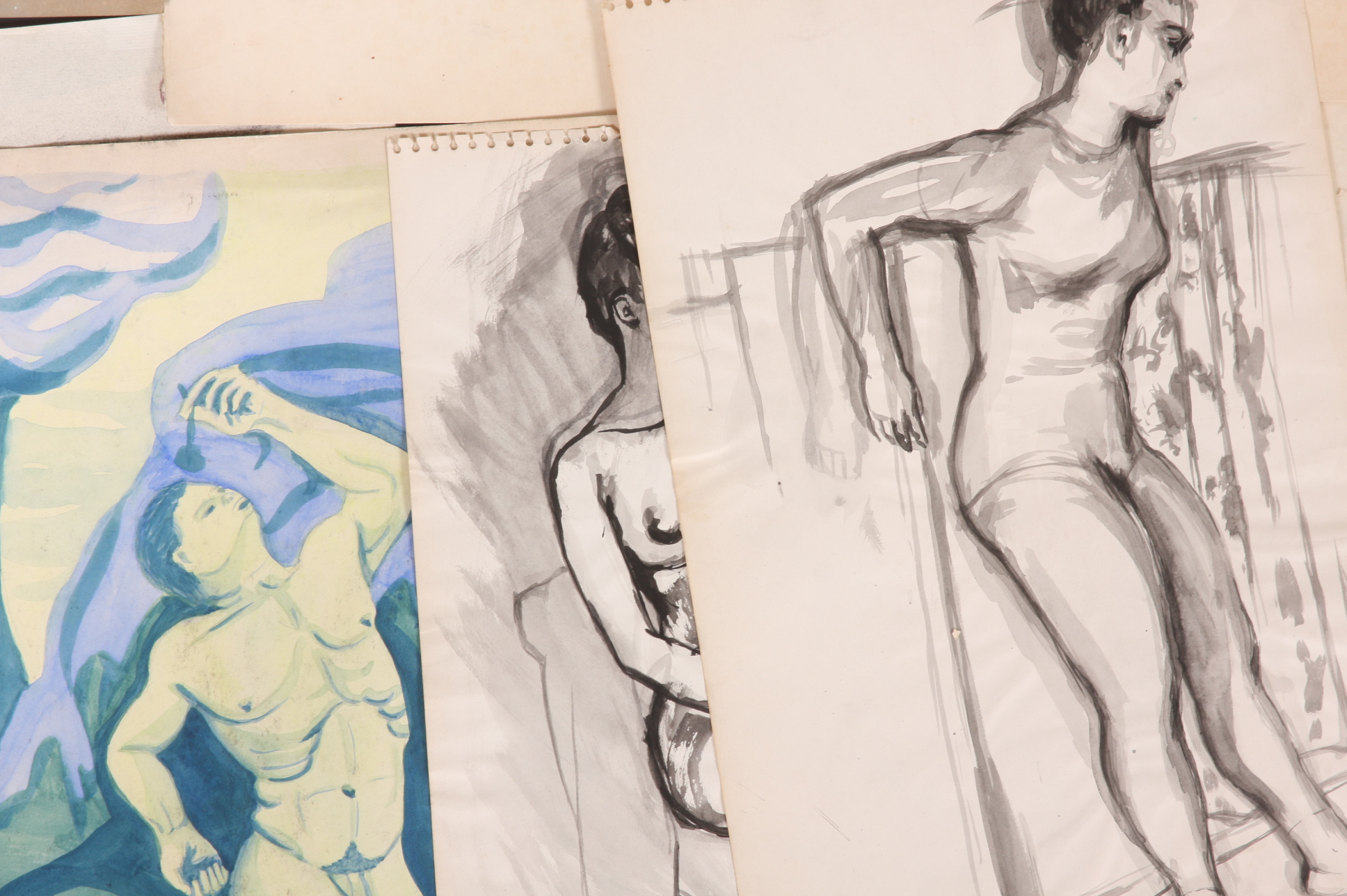 Original Evelyn Levy Shaw Drawings 