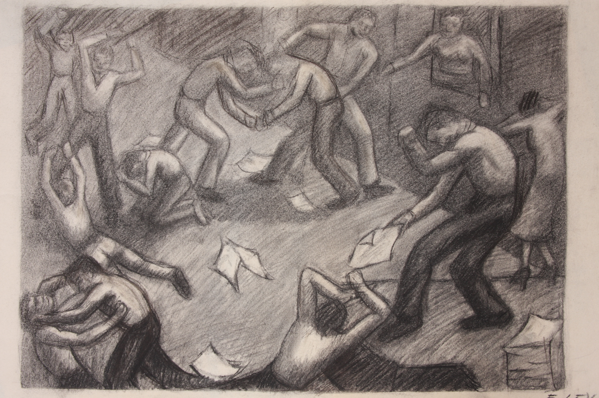 Original Evelyn Levy Shaw Drawings 