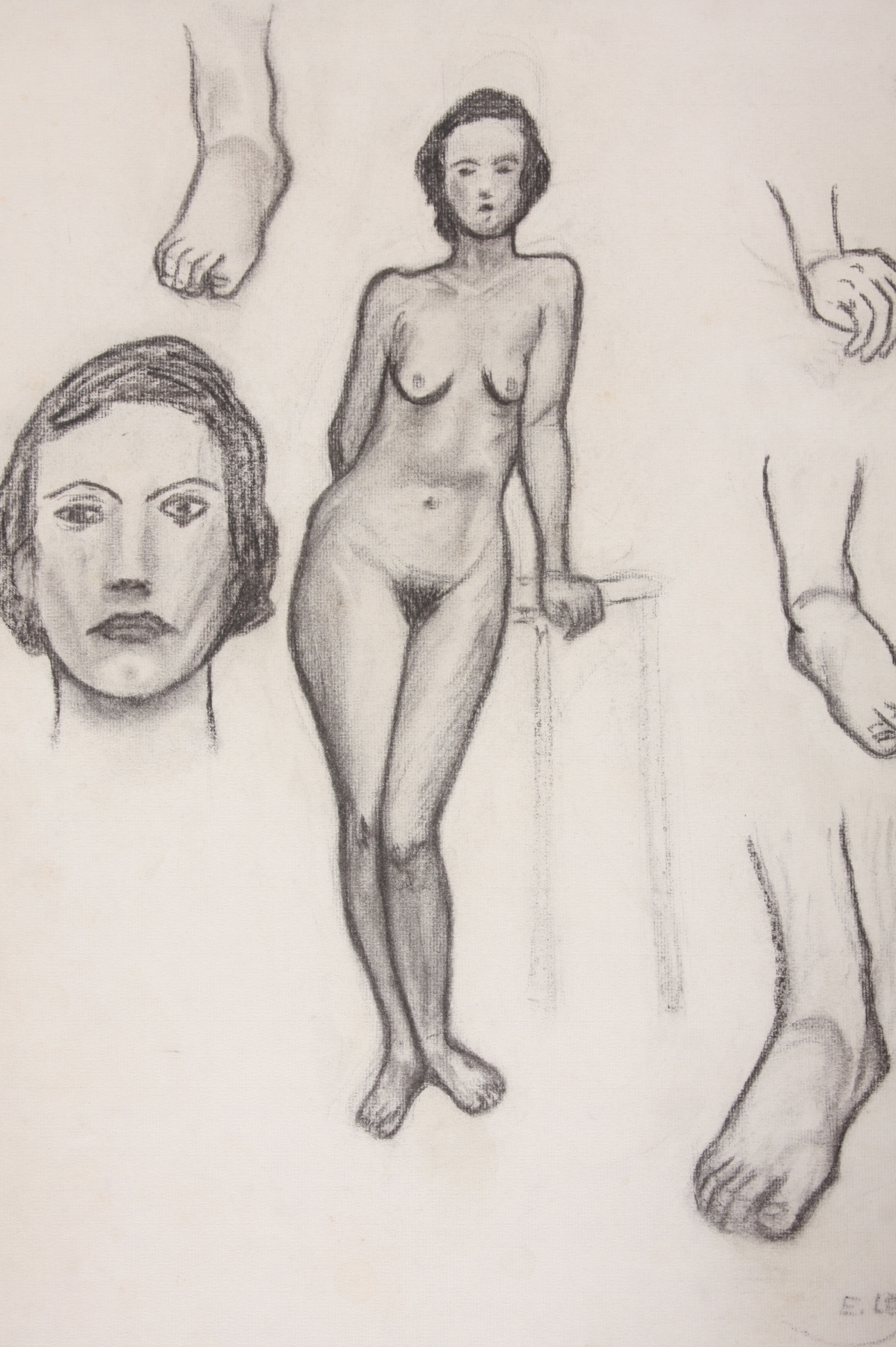 Original Evelyn Levy Shaw Drawings 
