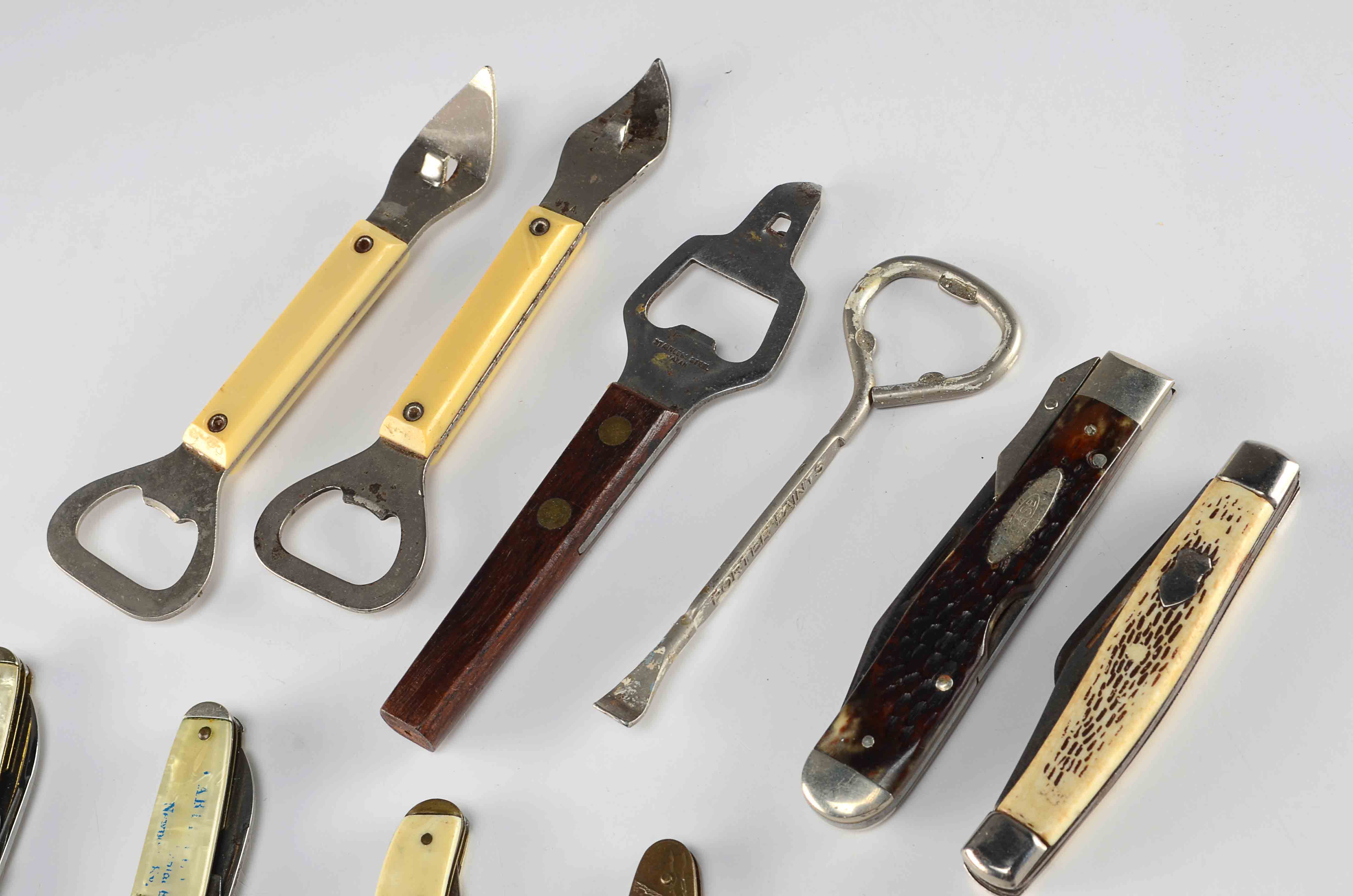Vintage Pocket Knives and Bottle Openers
