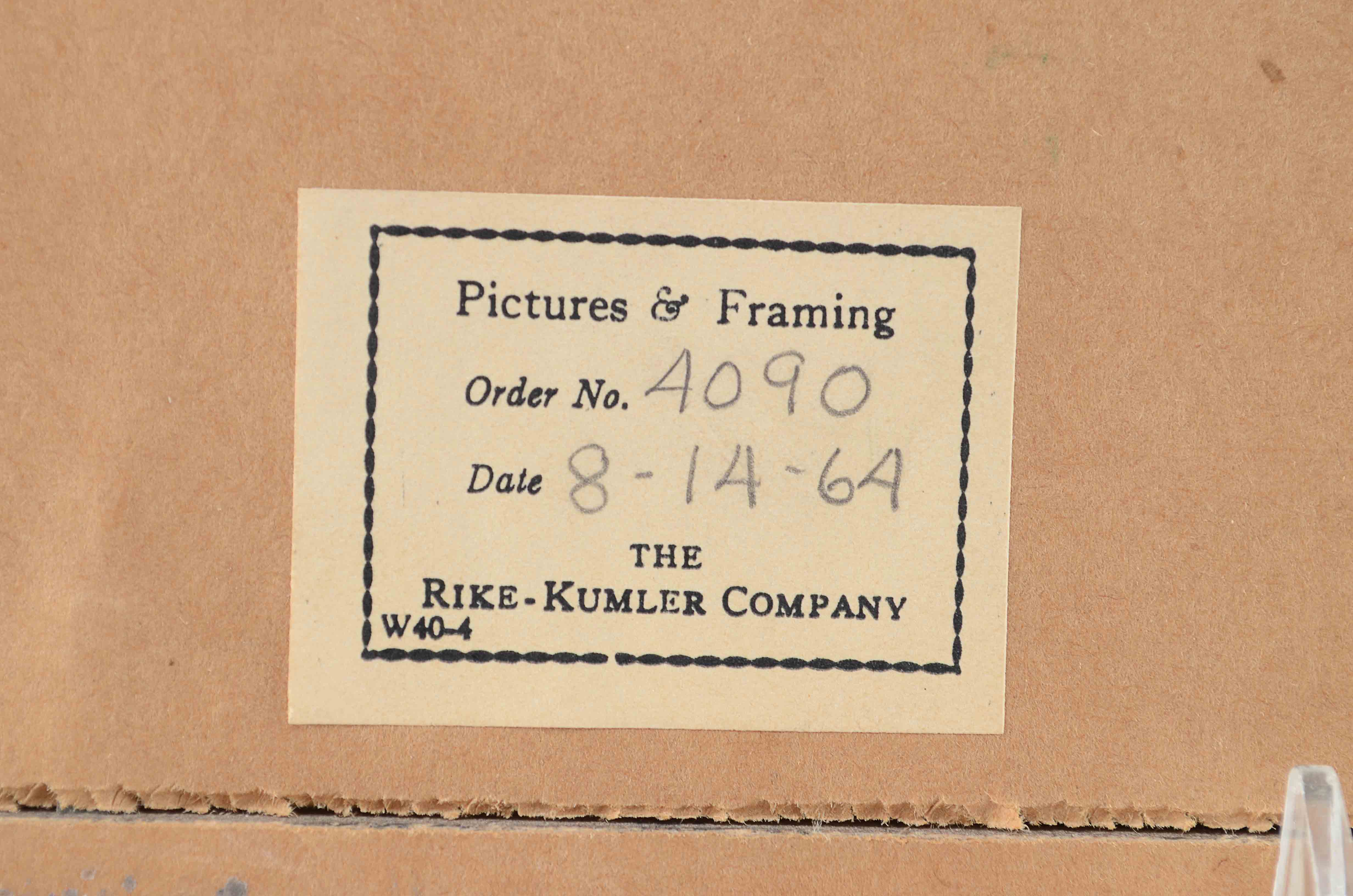 Original Gerda Christoffersen Watercolor Painting on Paper