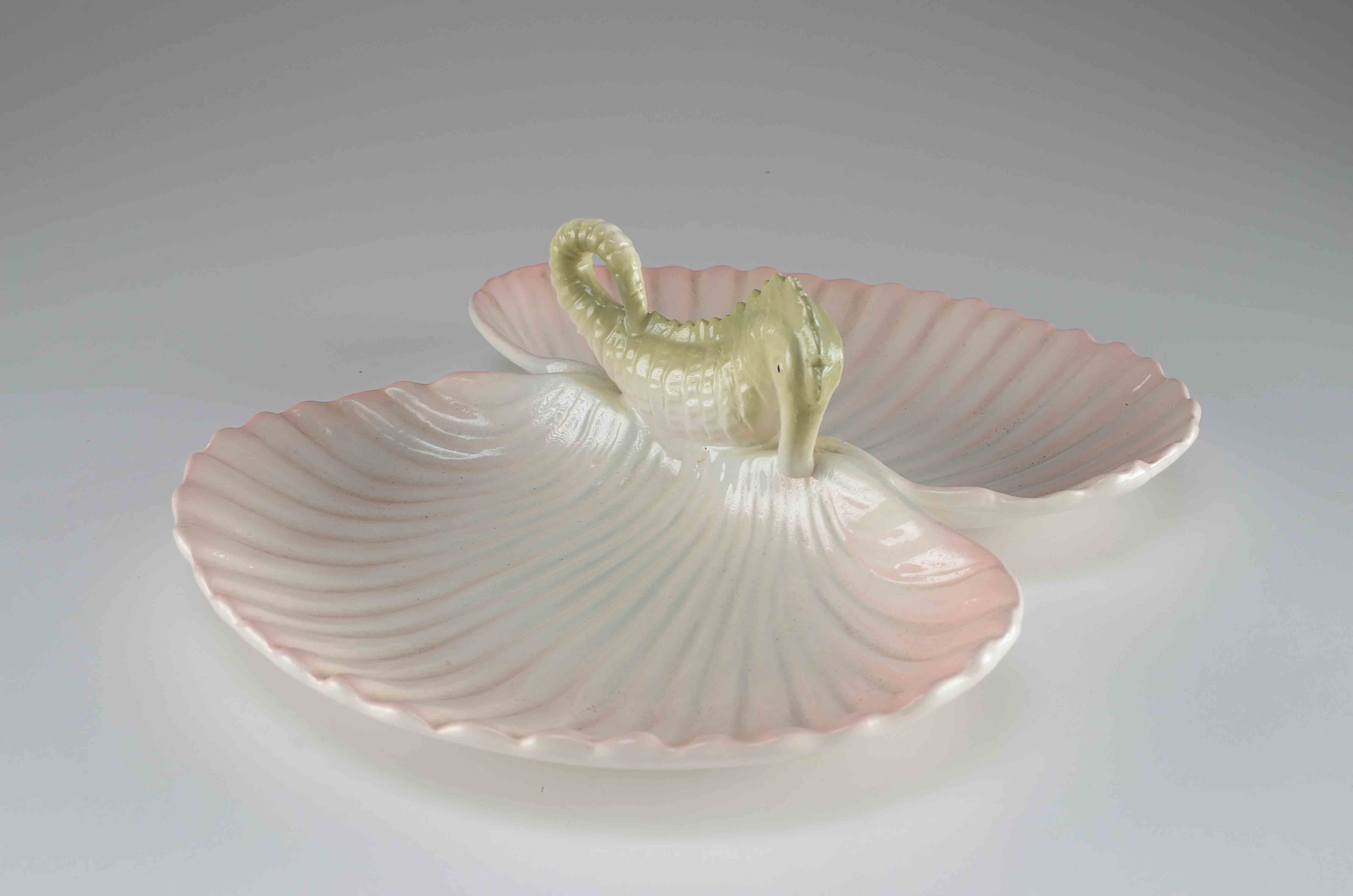 Vintage 1940's Chicken of the Sea Tuna Plates