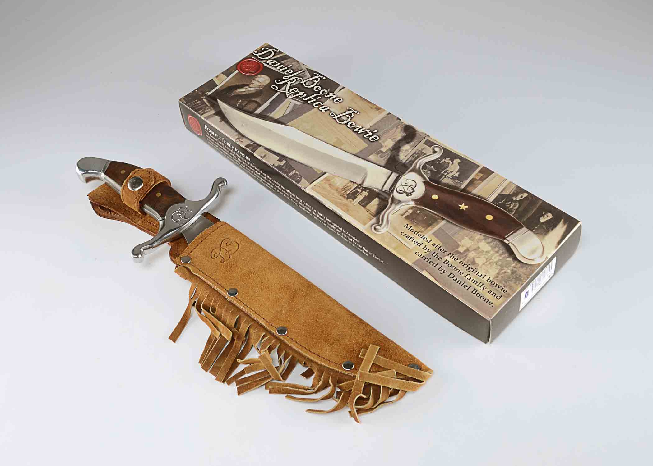 A Daniel Boone Replica Bowie Hunting Knife