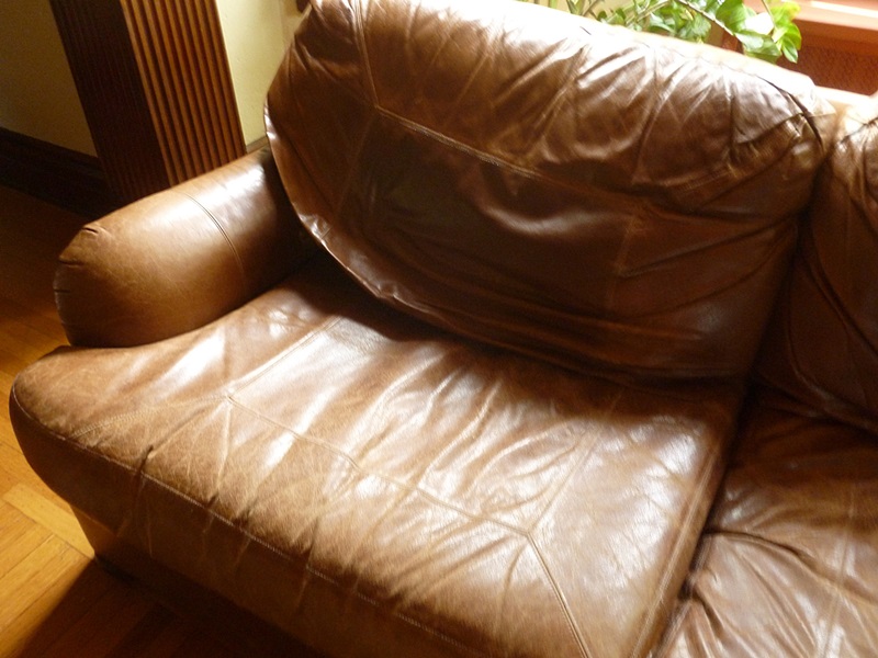 Henredon Leather Sofa