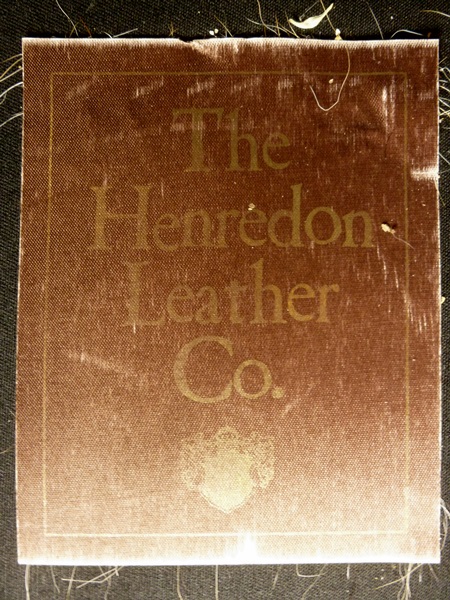 Henredon Leather Sofa