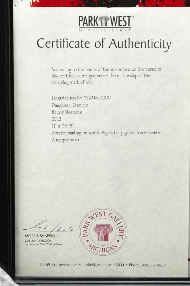 Original Acrylic on Wood by Dominic Pangborn