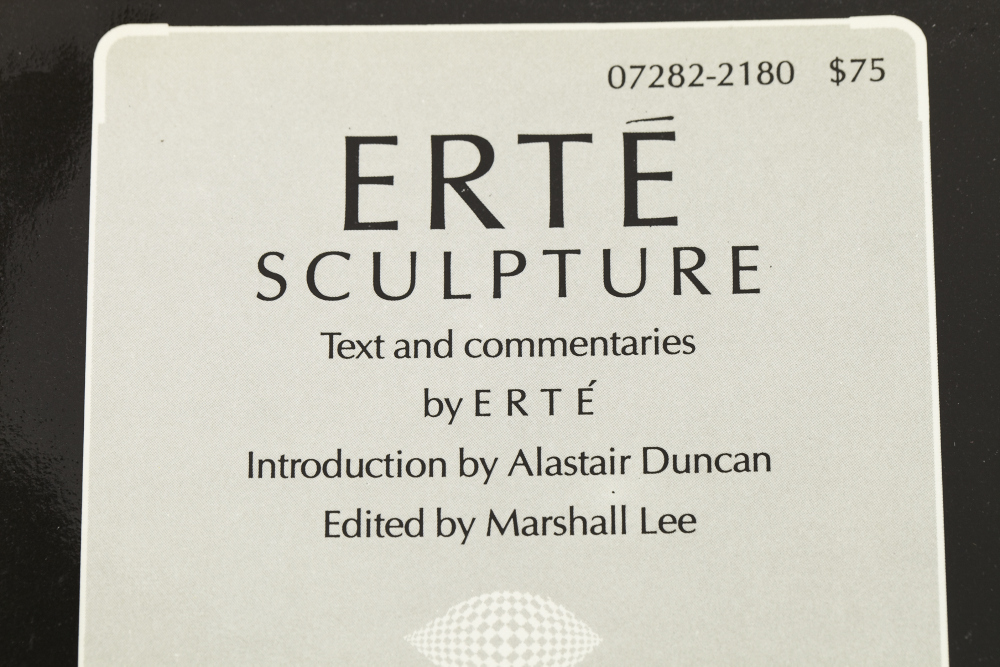 "Erte: Sculpture" Art Book