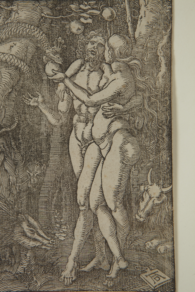 Albrecht Durer "The Fall of Man" Woodcut, after 1511