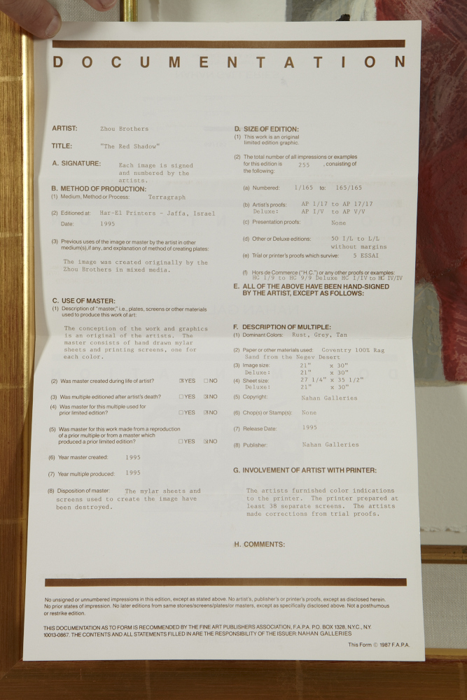 Zhou Brothers Terragraph "The Red Shadow"