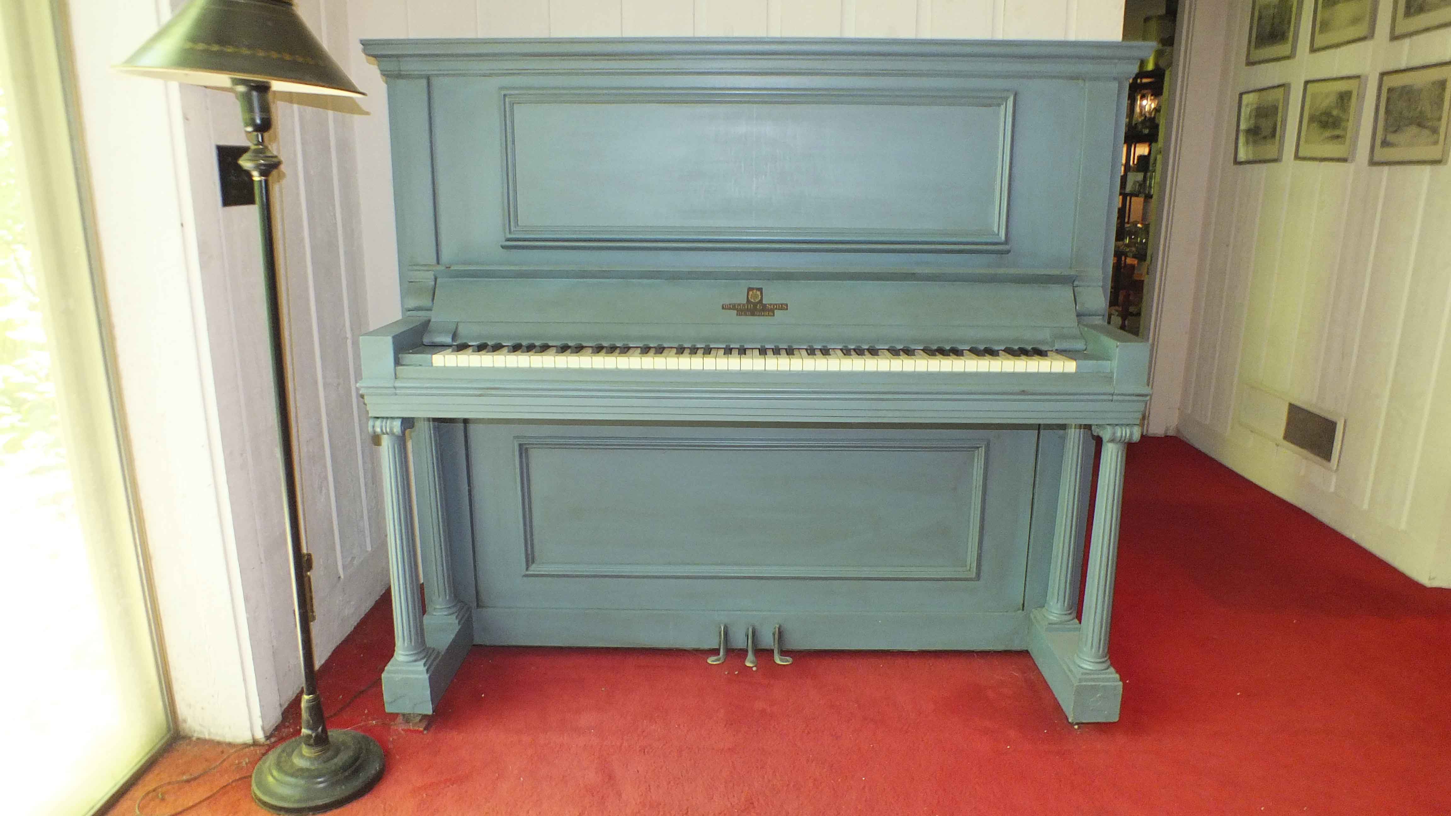 Mehlin & Sons Inverted Grand Piano