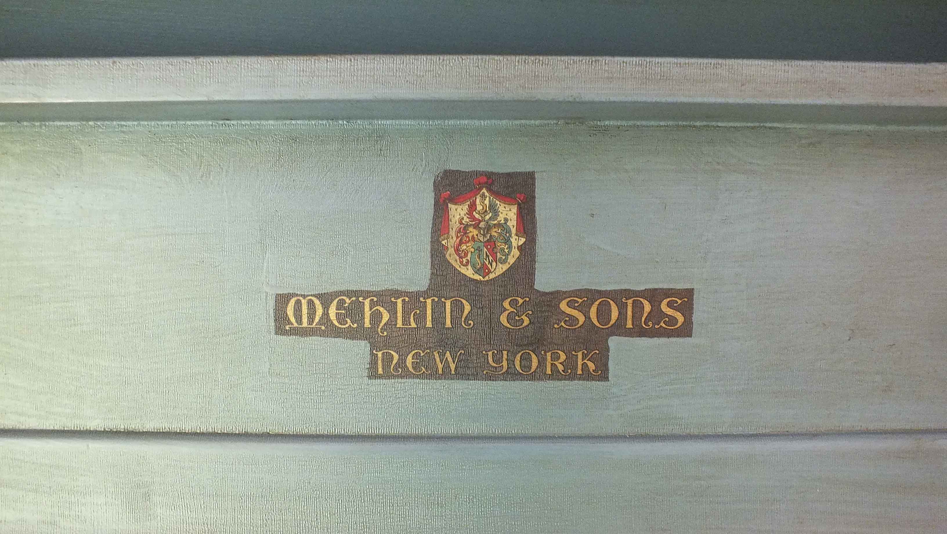 Mehlin & Sons Inverted Grand Piano