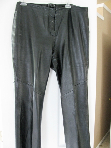 Collection of Ladies Leather pants & Matching Jacket/Skirt