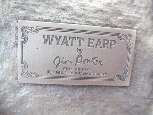 Pewter "Wyatt Earp" by Jim Ponter