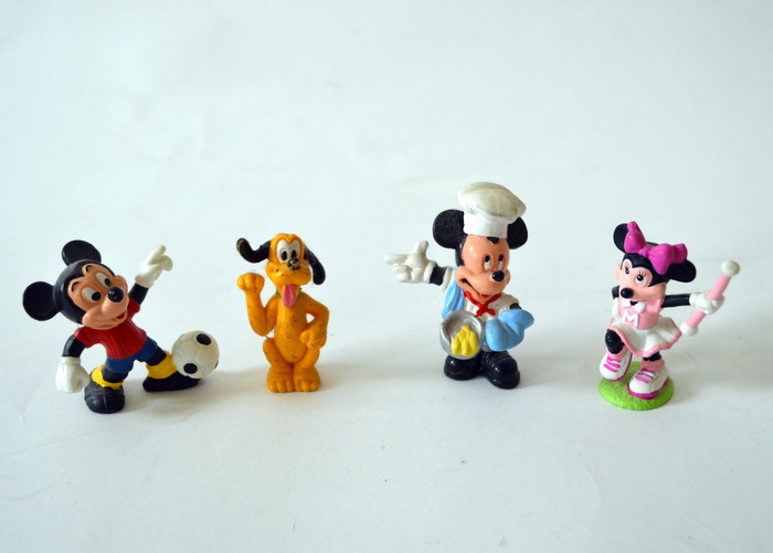  Mickey Mouse and Friends Rubber Toys