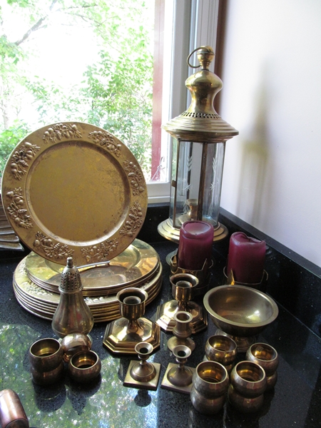 Collection of Brass Accessories
