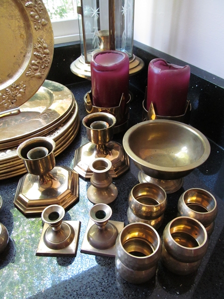 Collection of Brass Accessories