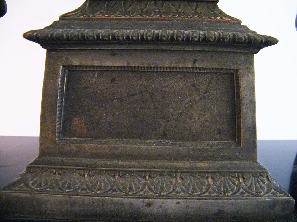 Magnificent Ansonia Classical Muses Bronze Finish Mantle Clock, circa 1882