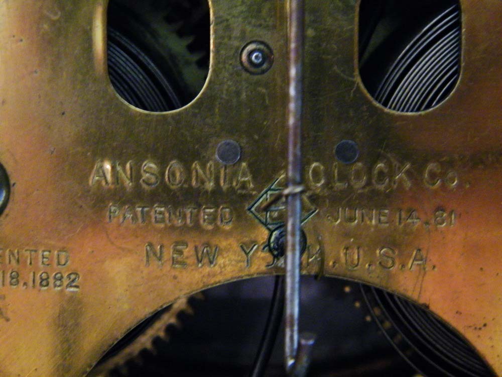 Magnificent Ansonia Classical Muses Bronze Finish Mantle Clock, circa 1882