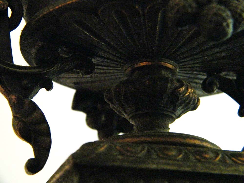 Magnificent Ansonia Classical Muses Bronze Finish Mantle Clock, circa 1882