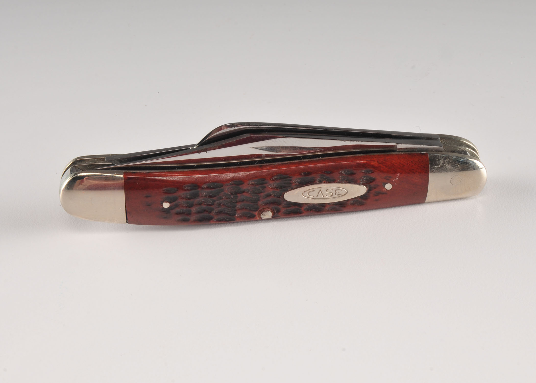 1974 Case XX Model 6347 HP stockman three blade pocket knife with jigged bone handle