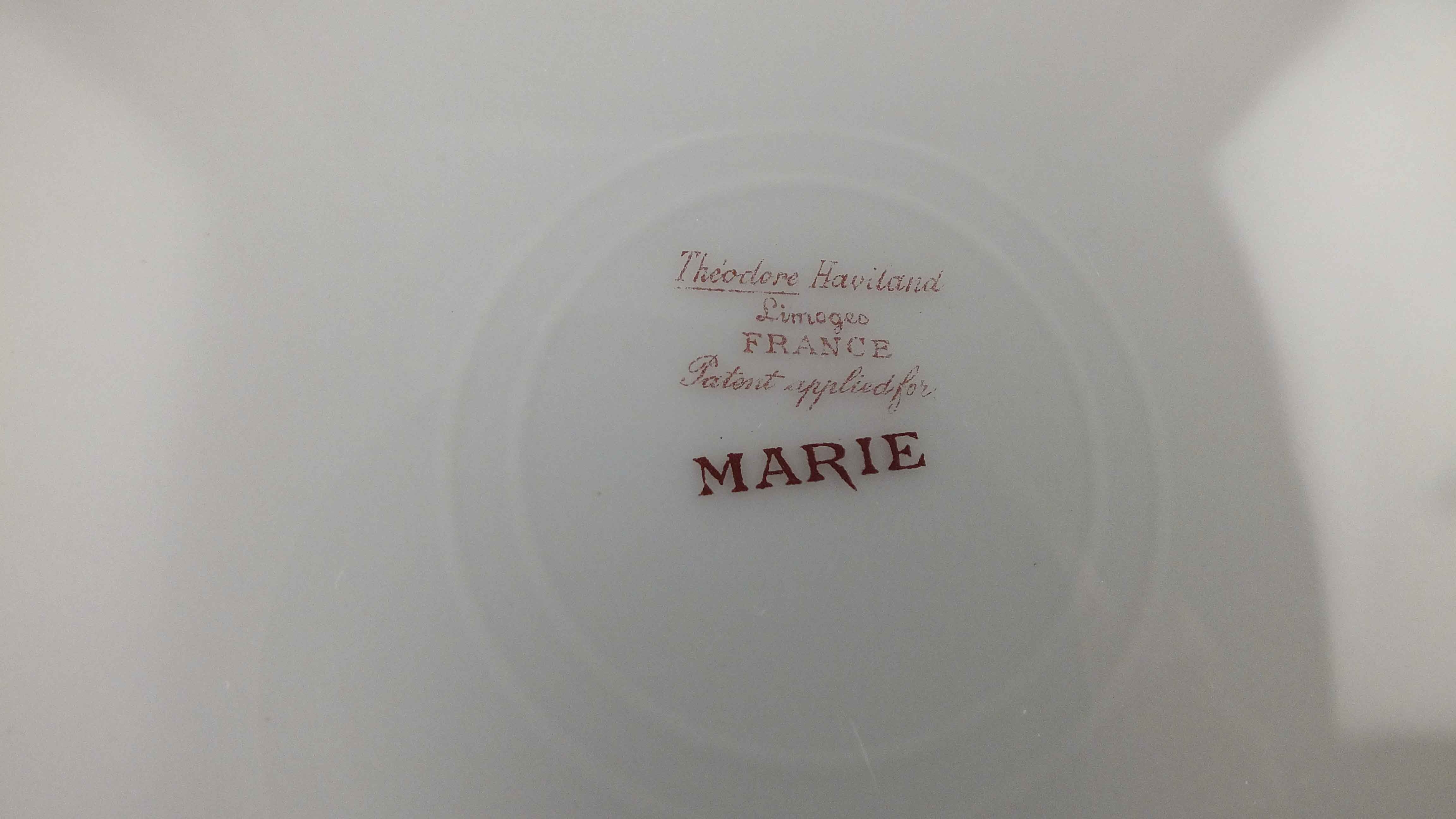 Theodore Haviland Porcelain Lunch Set