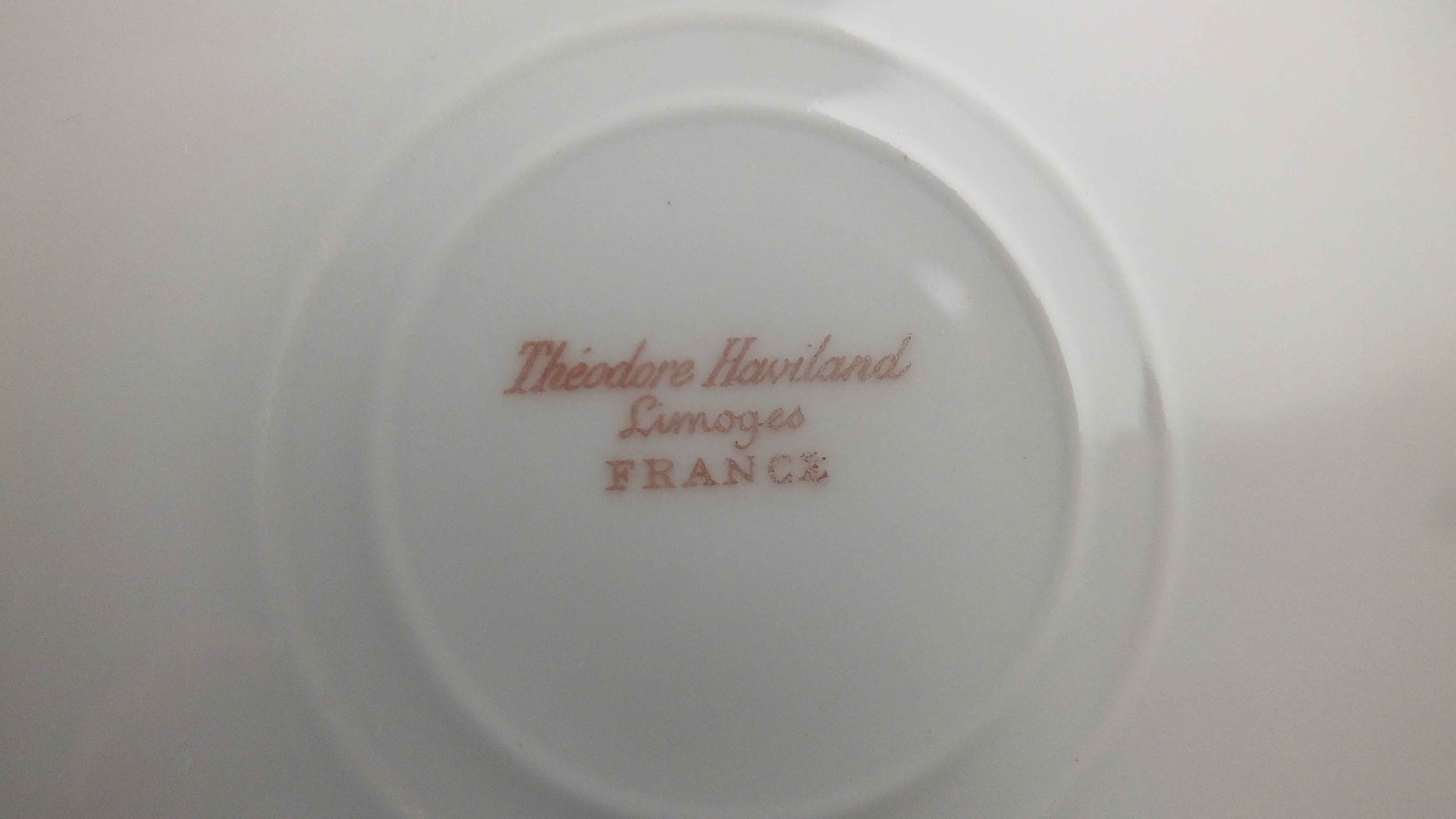 Theodore Haviland Porcelain Lunch Set