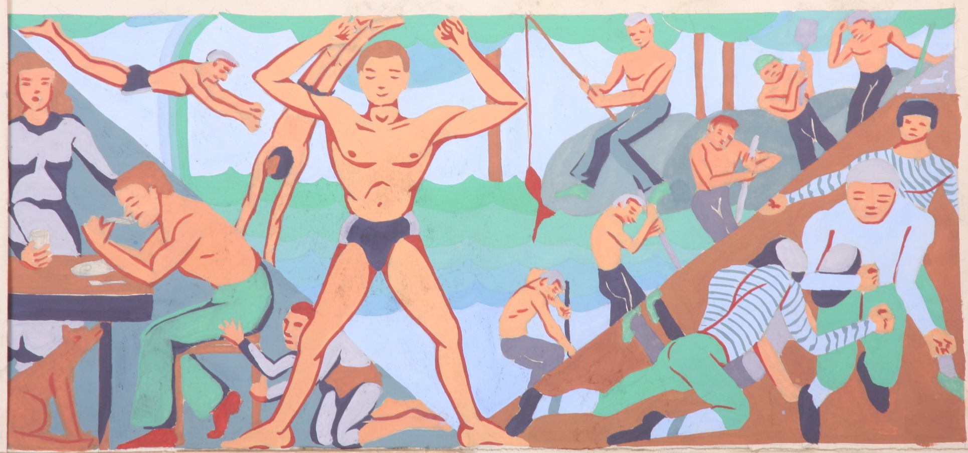 Original Evelyn Levy Shaw Drawings