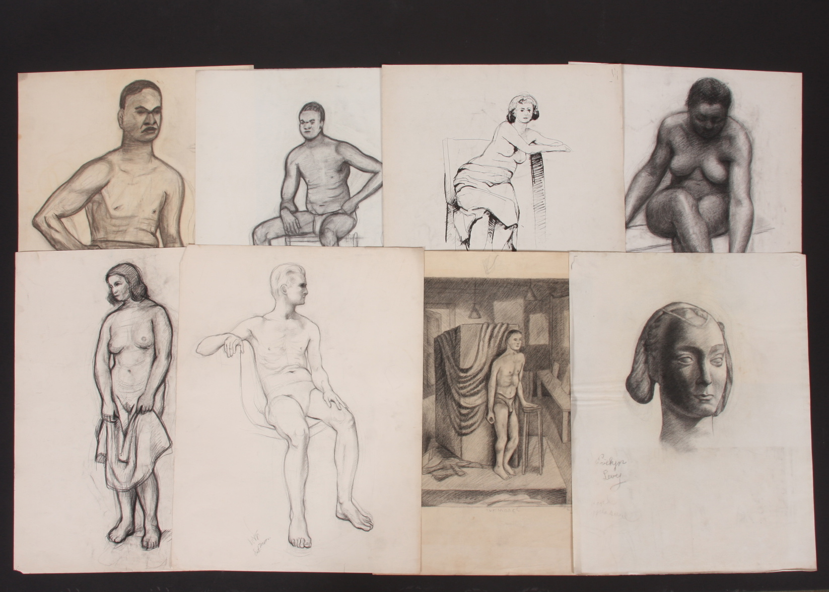 Original Evelyn Levy Shaw Drawings 