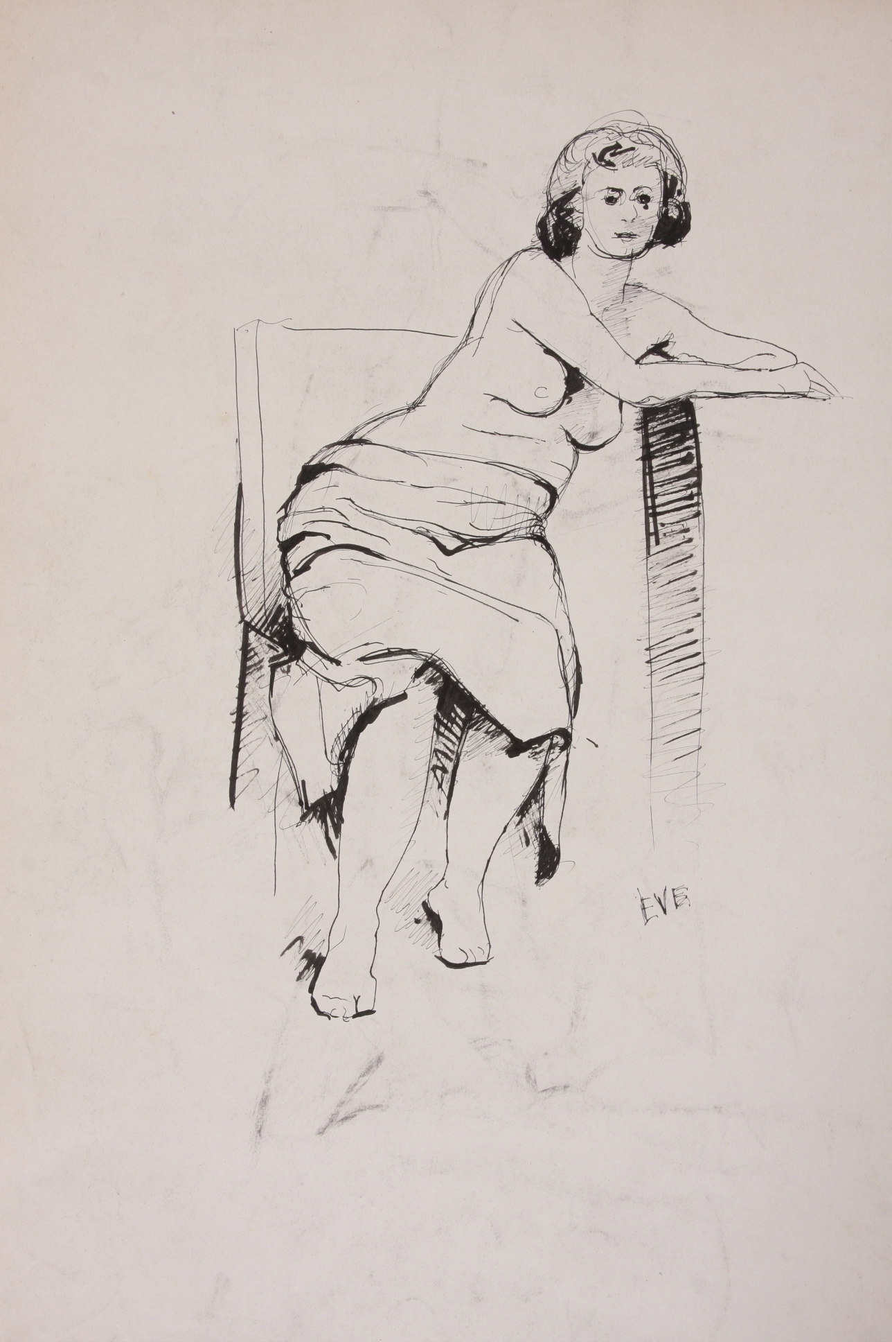 Original Evelyn Levy Shaw Drawings 