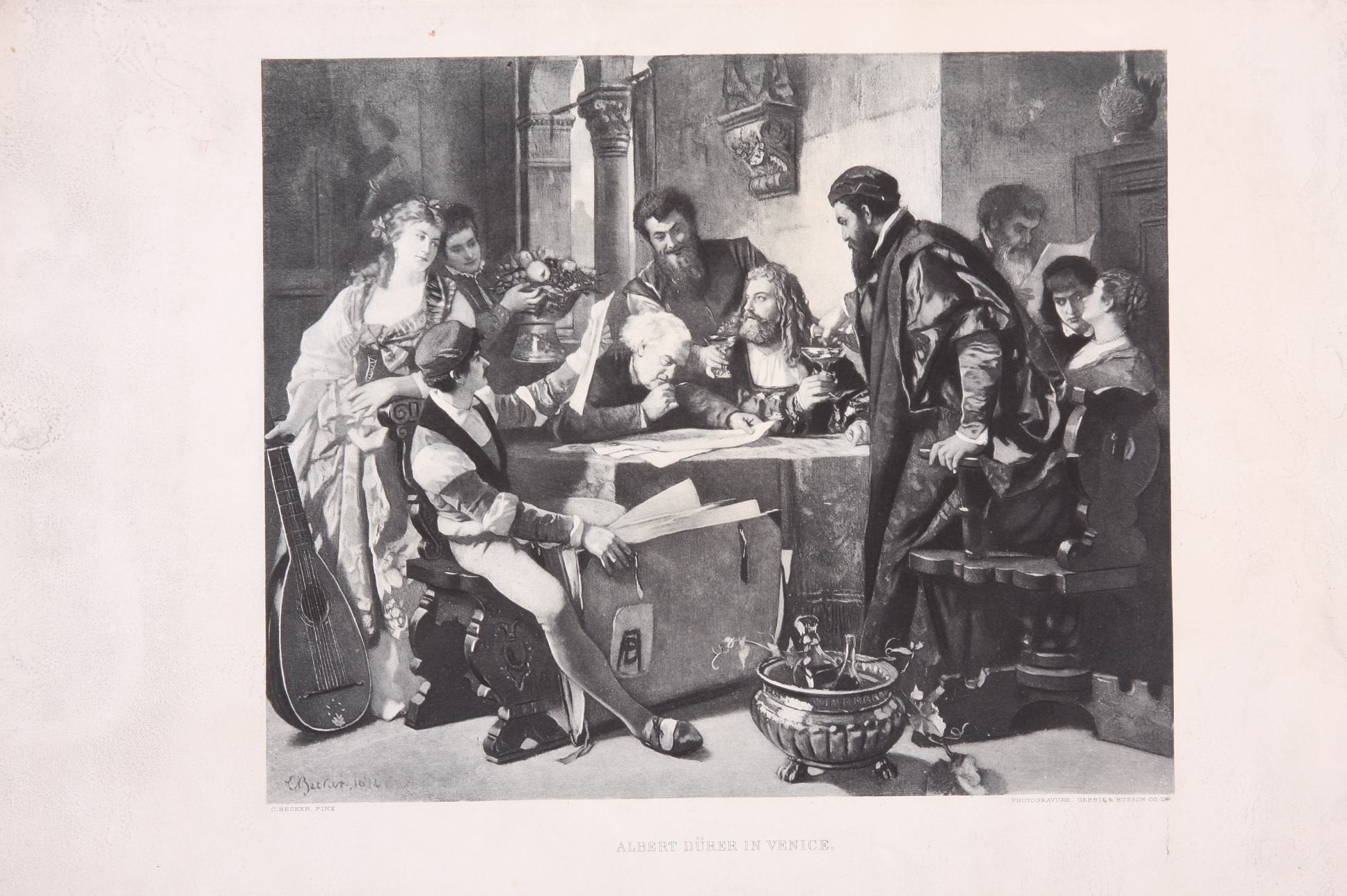 Lot of Ten Gebbie & Husson Co. Ltd. Photogravures