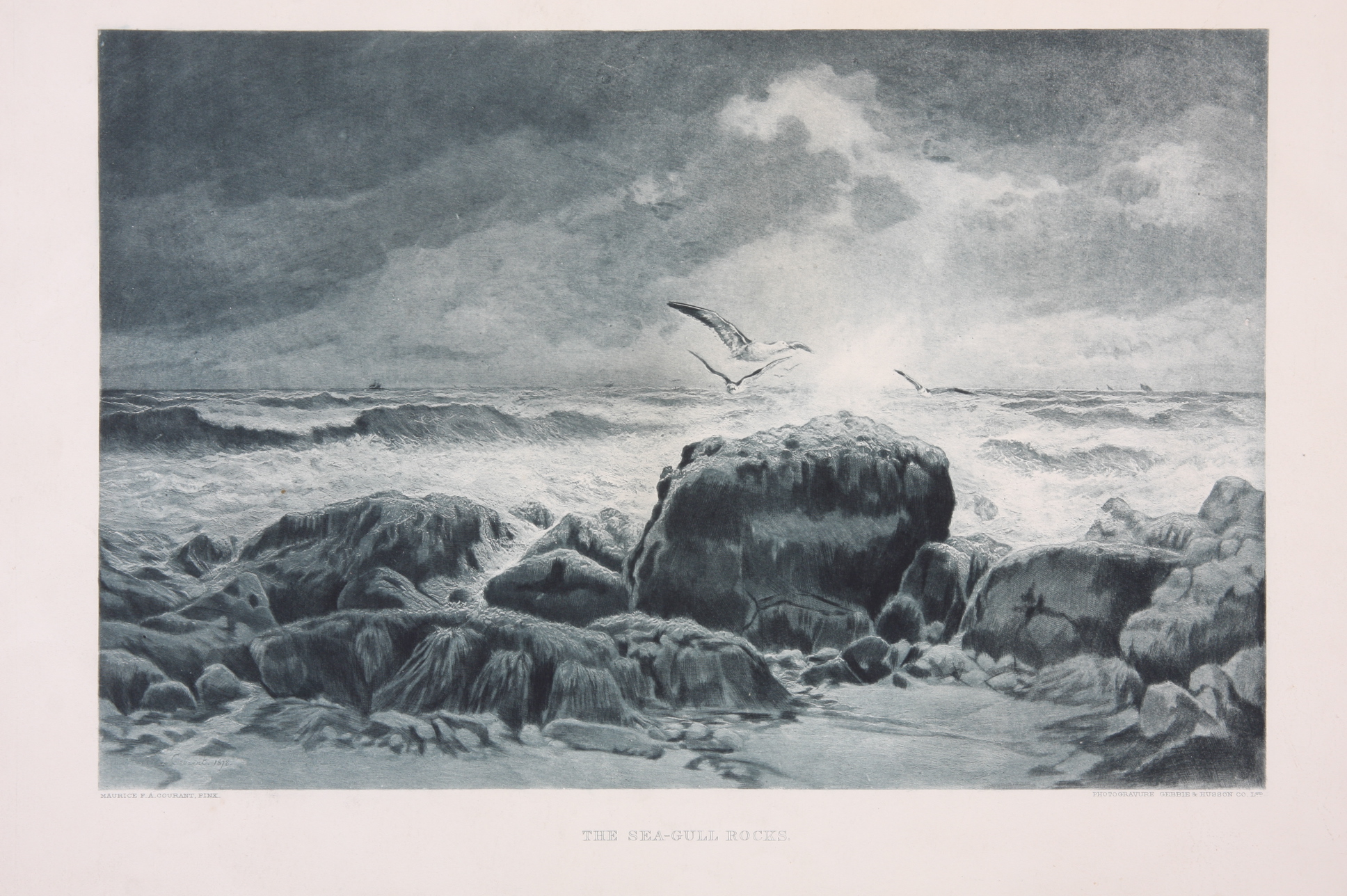 Lot of Ten Gebbie & Husson Co. Ltd. Photogravures