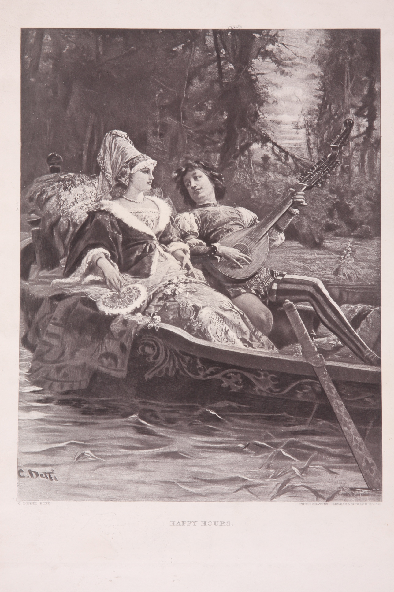 Lot of Ten Gebbie & Husson Co. Ltd. Photogravures