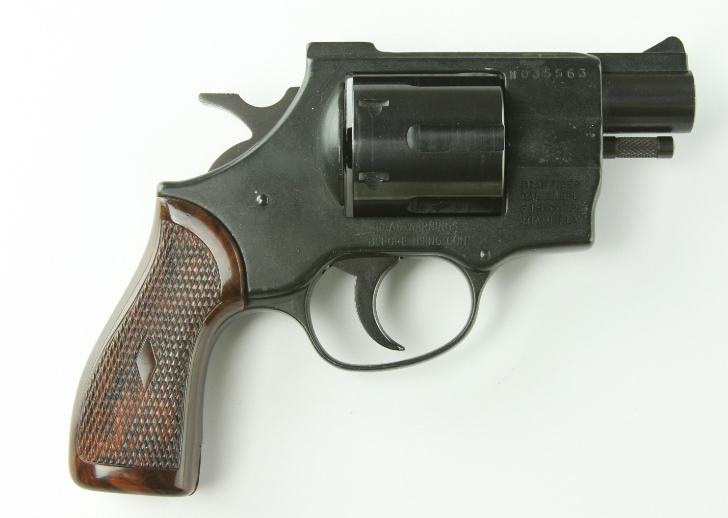 Arminus Titan Tiger .38 Snubnose revolver