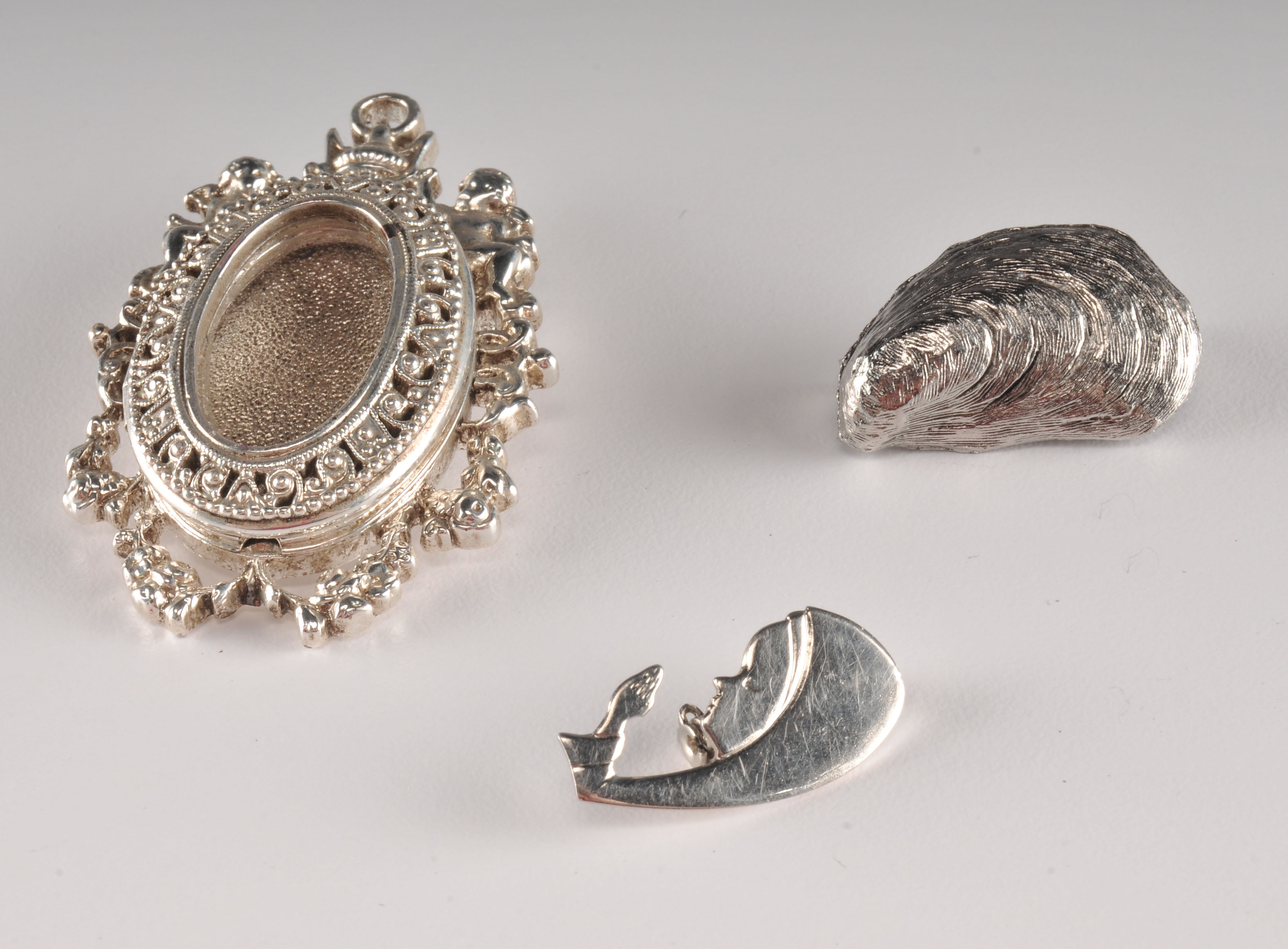 Collection of Silvertone Costume Jewelry