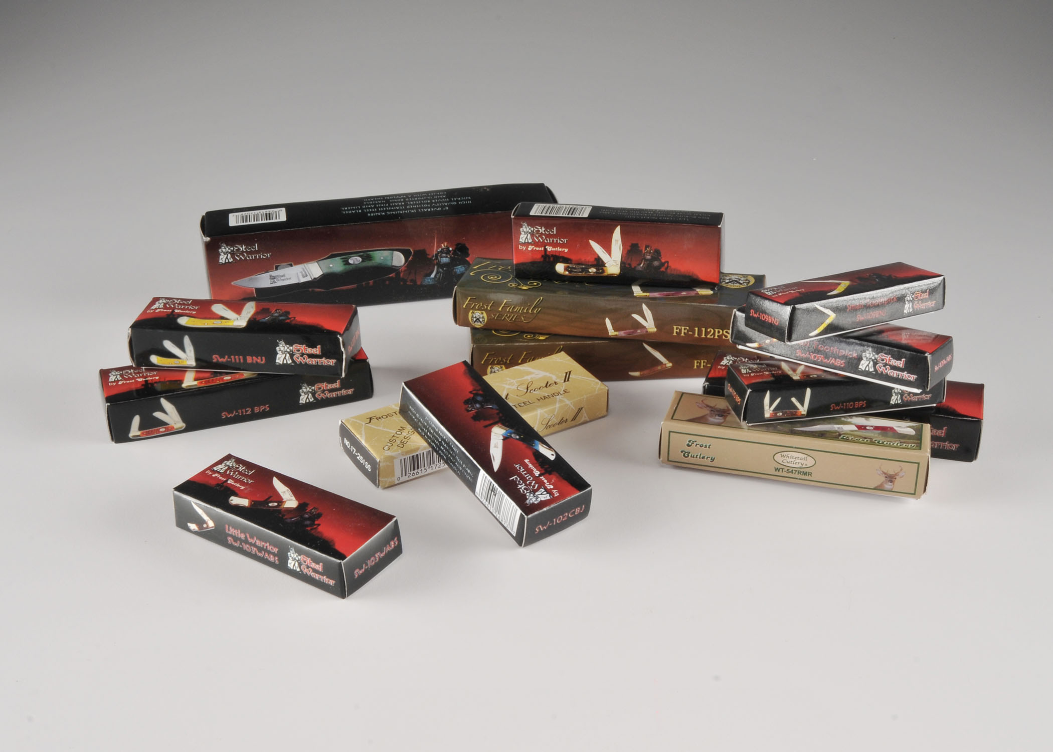 Assorted Pocket Knives. New in Box.