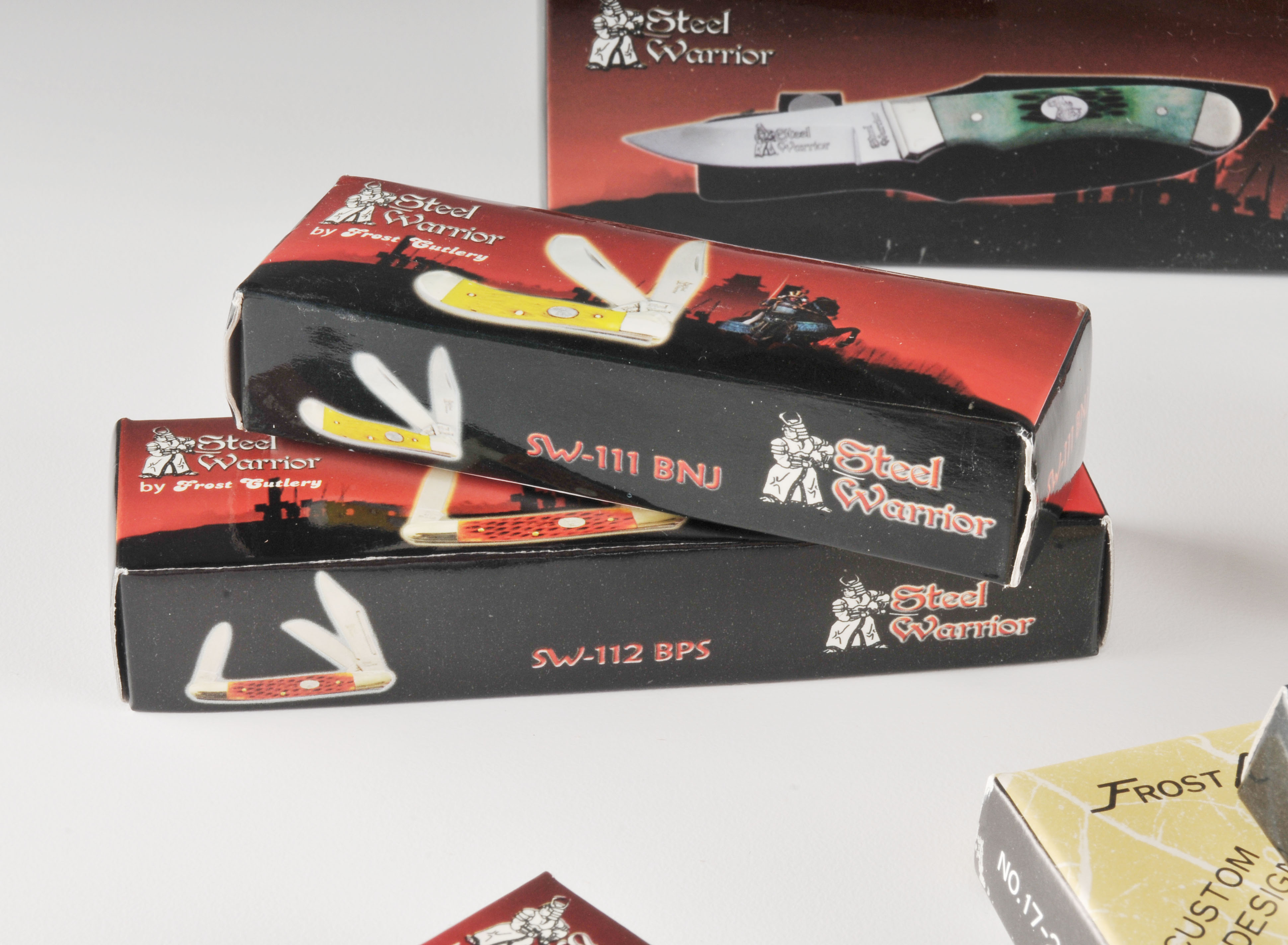 Assorted Pocket Knives. New in Box.